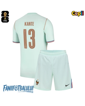Franța Kante #13 Echipament de Fotbal Replică Mondial 2026 Copii Deplasare (+ Șorturi)
